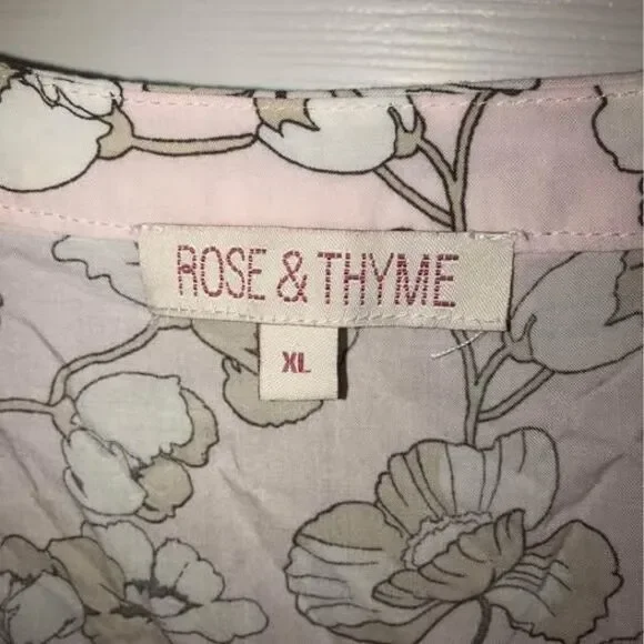Rose & Thyme XL Blouse Womens - Picture 2 of 2
